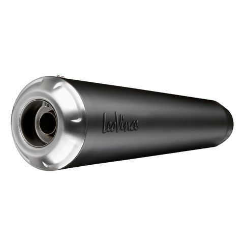 LeoVince Classic Racer Black Edition Slip-On Exhaust Honda Rebel 300 / 500 2017-2022