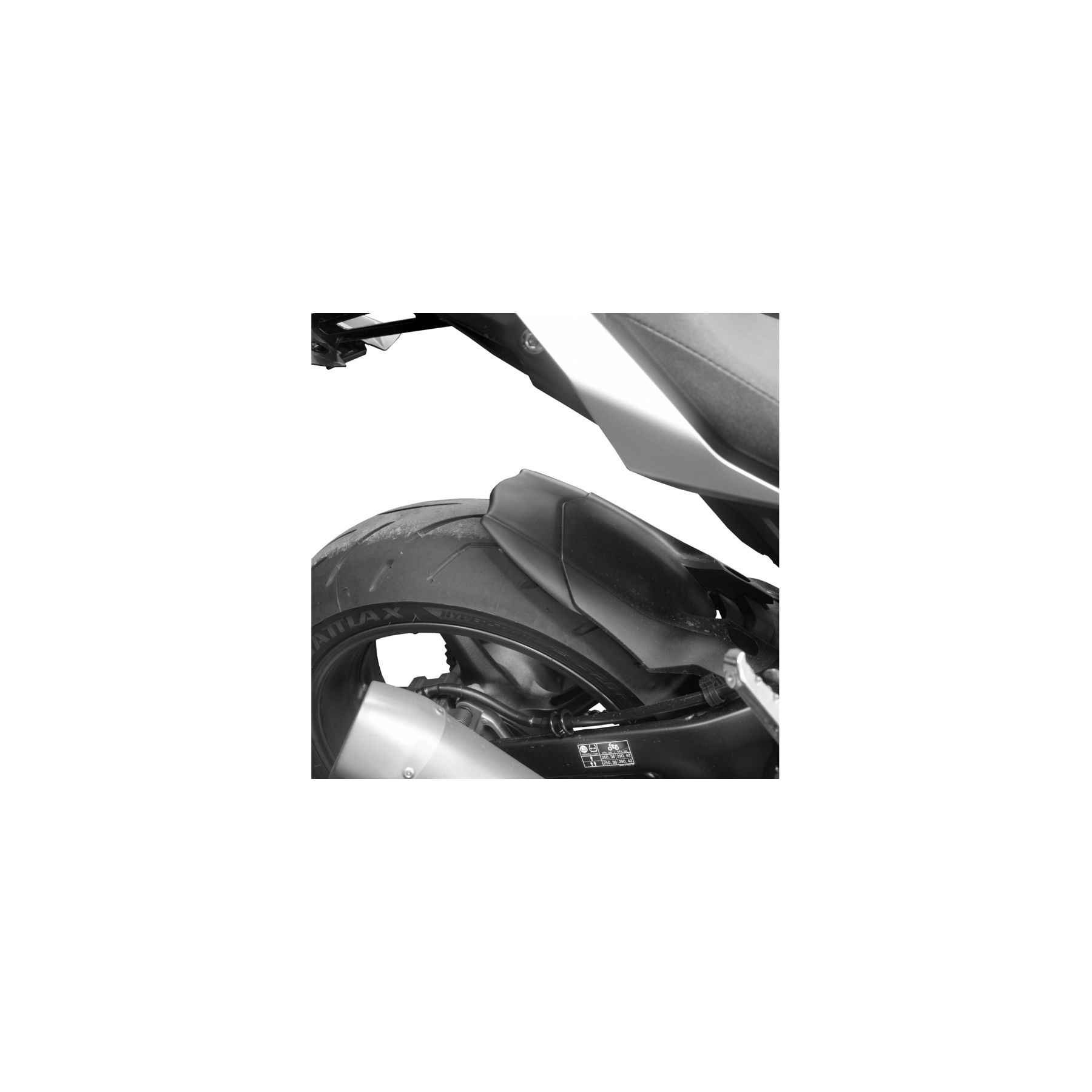 Puig Rear Fender Extender Yamaha FZ-10 / MT-10 2017-2025