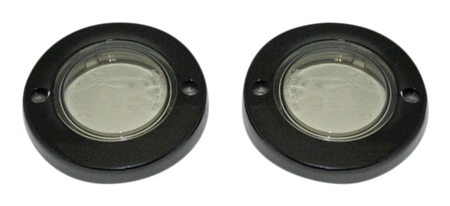 Custom Dynamics ProBEAM Flat Bezel Turn Signal Adapters For Harley 1986-2025 N/A