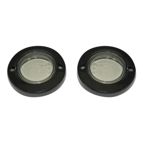 Custom Dynamics ProBEAM Flat Bezel Turn Signal Adapters For Harley 1986-2025