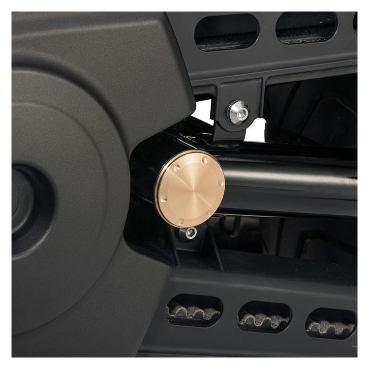 Yamaha Brass Swingarm Pivot Covers Bolt / R-Spec / C-Spec / SCR950