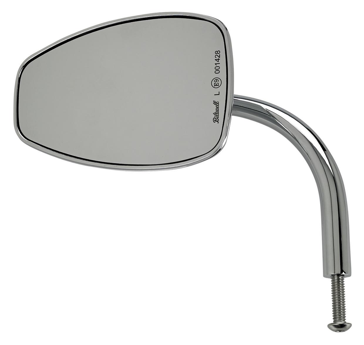 Biltwell Utility Perch Mount Mirror For Harley Pair Of Mirrors