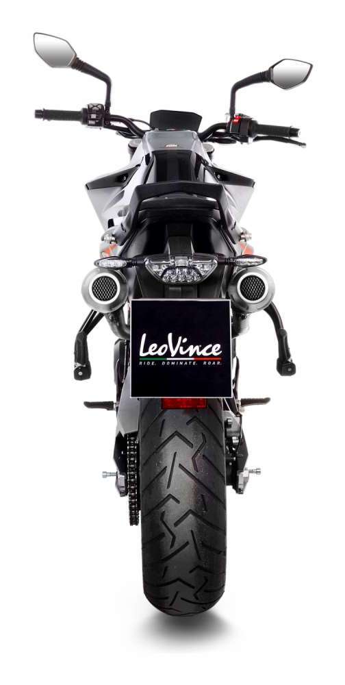 LeoVince LV-10 Slip-On Exhaust KTM 790 890 Duke R GP 2018