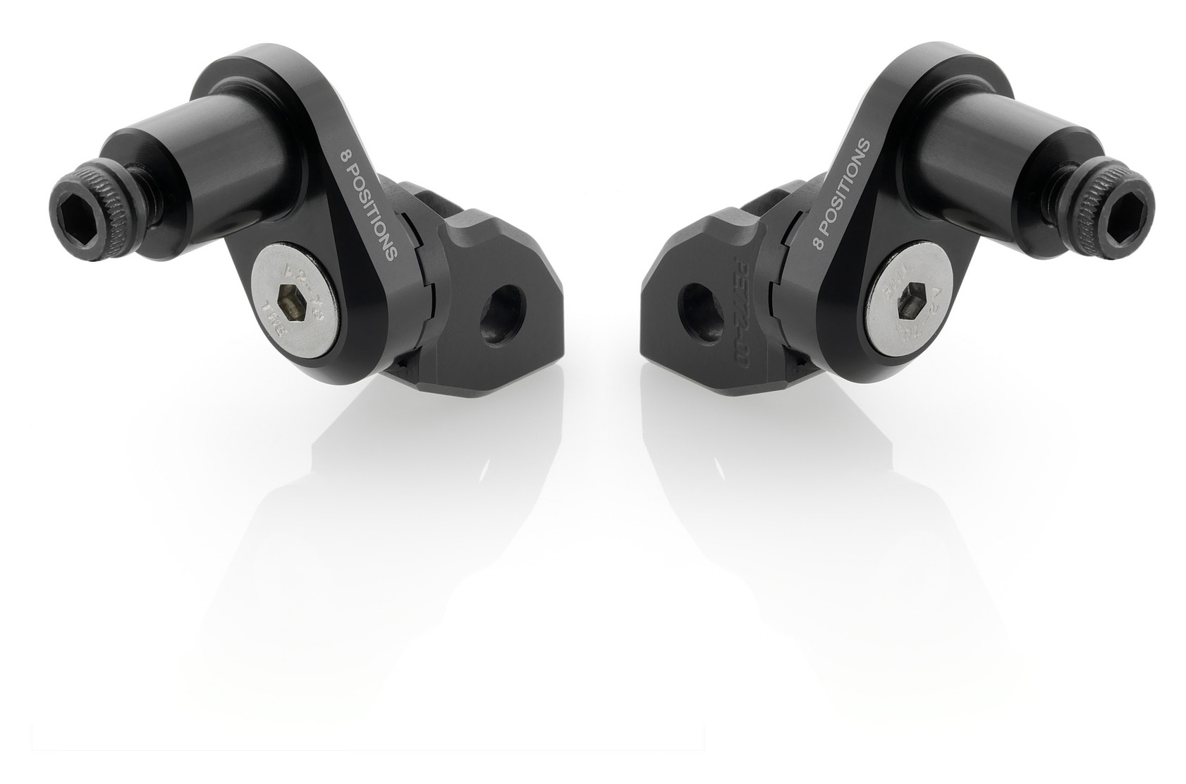 Rizoma Eccentric Rider Peg Mount Kit Ktm 790 0 Duke R Aprilia Rsv4 1100 Revzilla