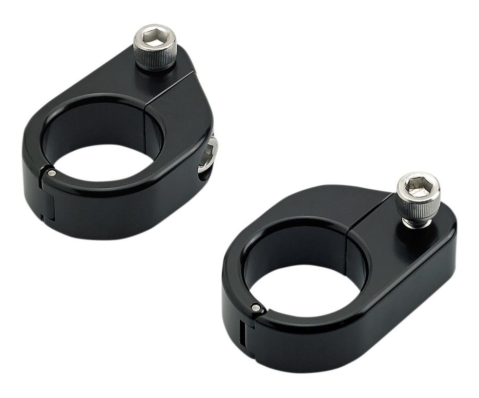Biltwell Gauge Mount Speed Clamps Straight