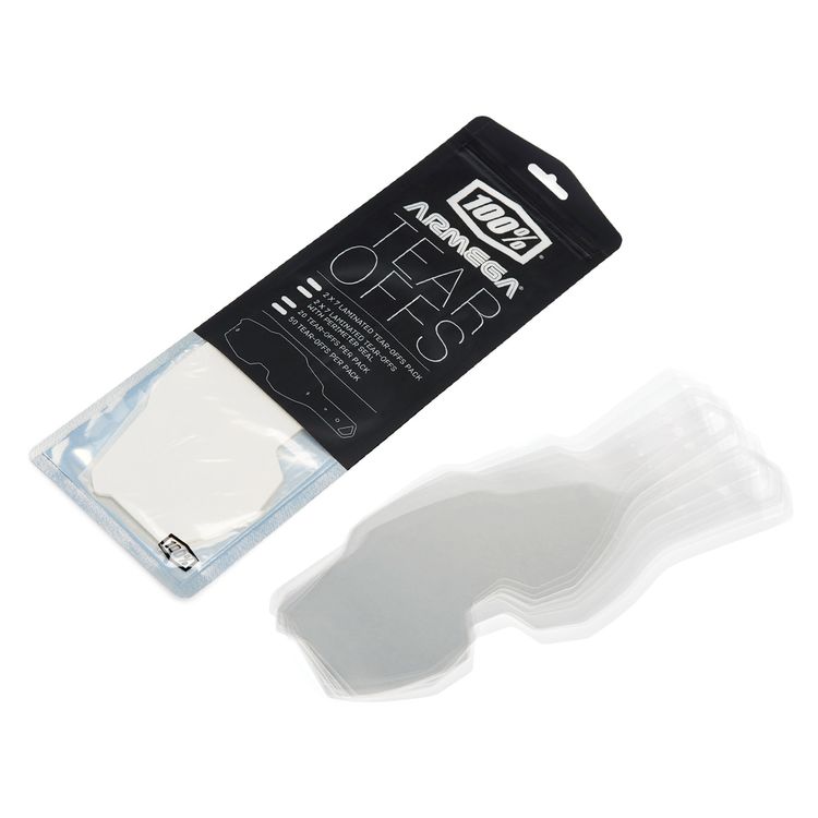 100% Goggle Tear-Offs For Armega Goggles Laminated