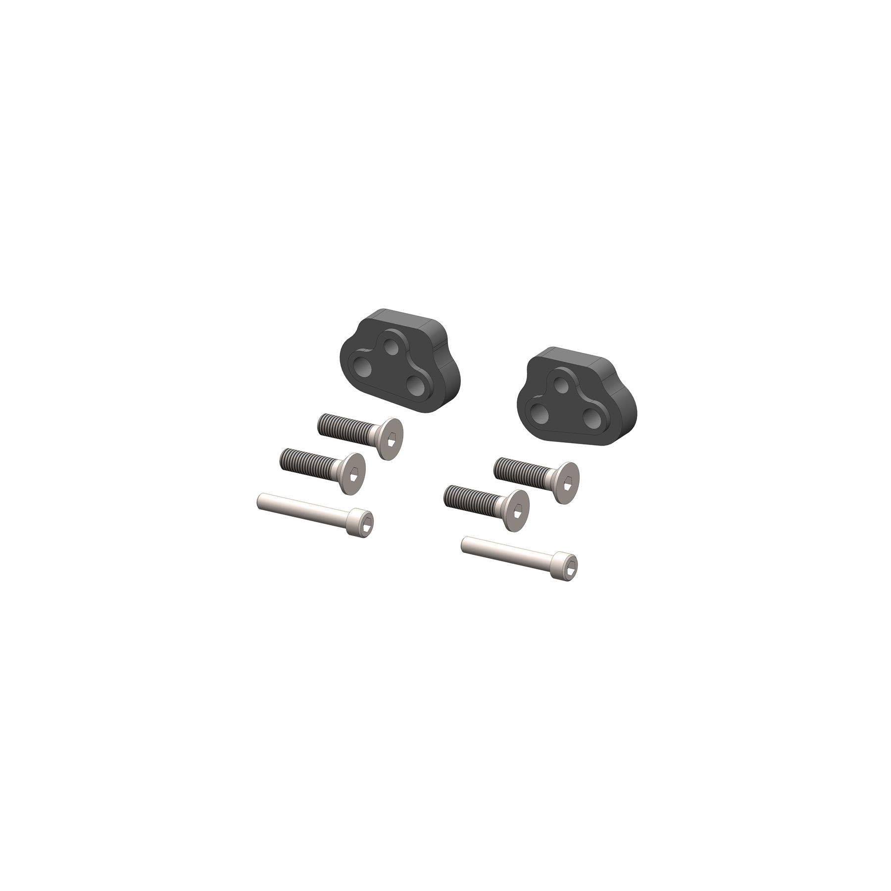 Woodcraft Riser Clip-Ons Spacer Kit