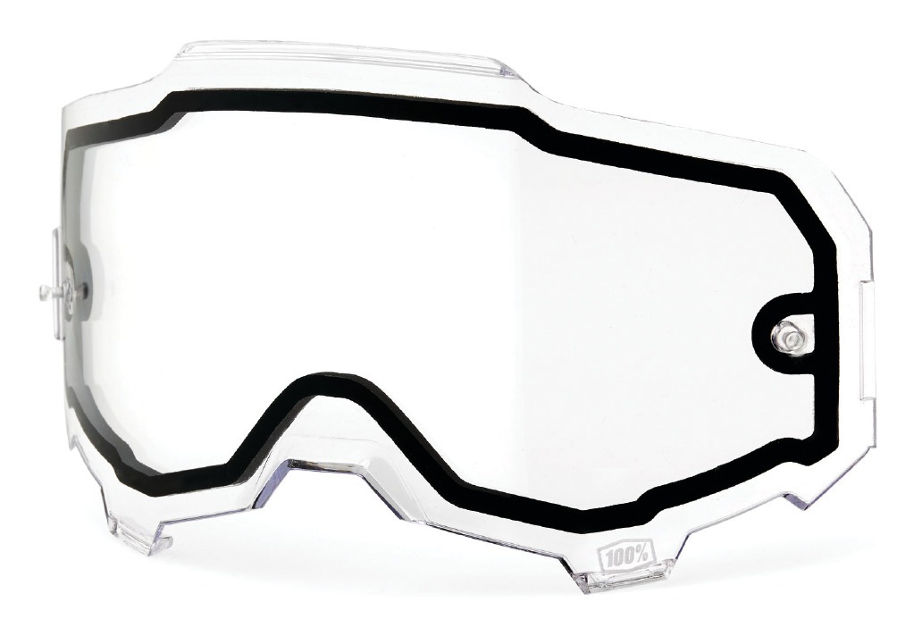 100% Dual Lens For Armega Goggles N/A
