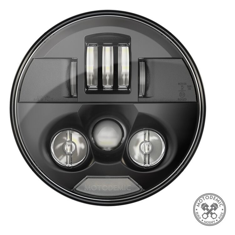 Motodemic Single LED Headlight Conversion Kit RevZilla