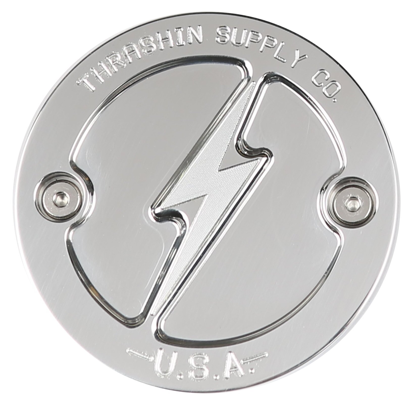 Thrashin Supply Points Cover For Harley Milwaukee Eight 2017-2025 Dished