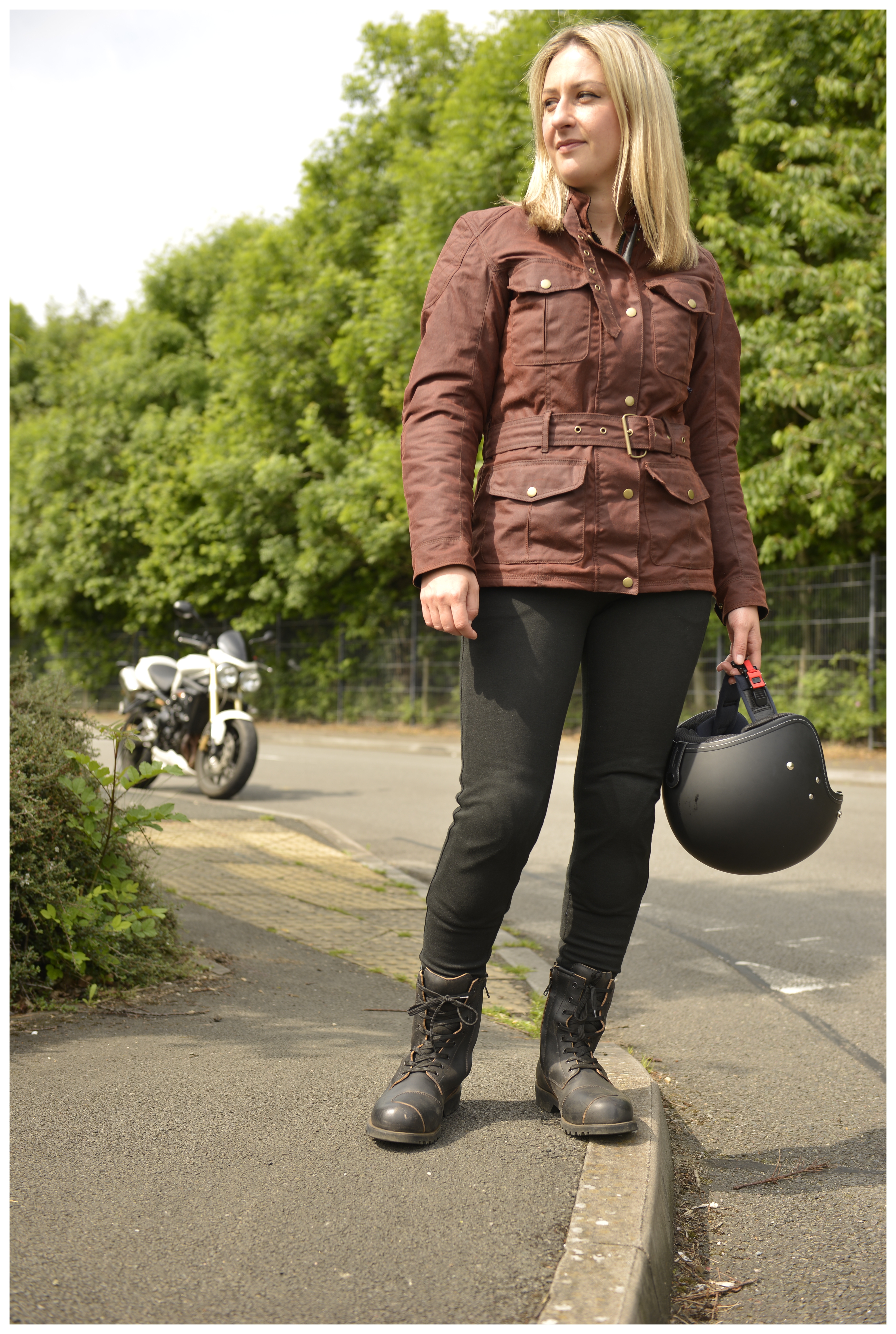 Oxford super leggings with full armor Outlet