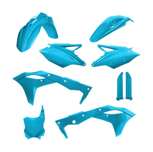 Acerbis Full Plastic Kit Kawasaki KX250F / KX250 2018-2020 - RevZilla