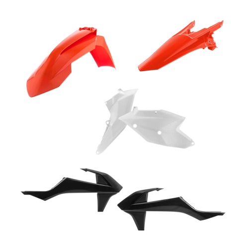 Acerbis Standard Plastic Kit KTM 150cc-500cc 2017-2019 N/A