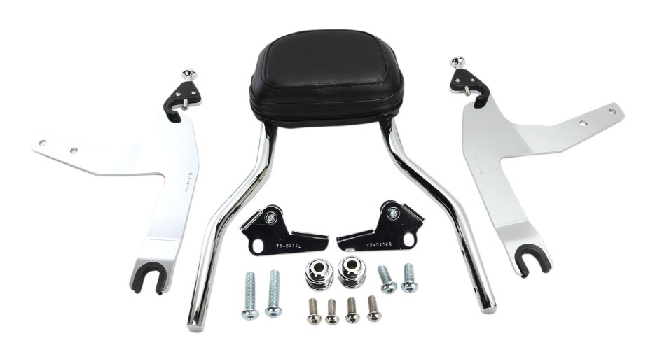 Cobra Round Detachable Backrest For Harley Softail 2006-2017 13 1/2" Tall