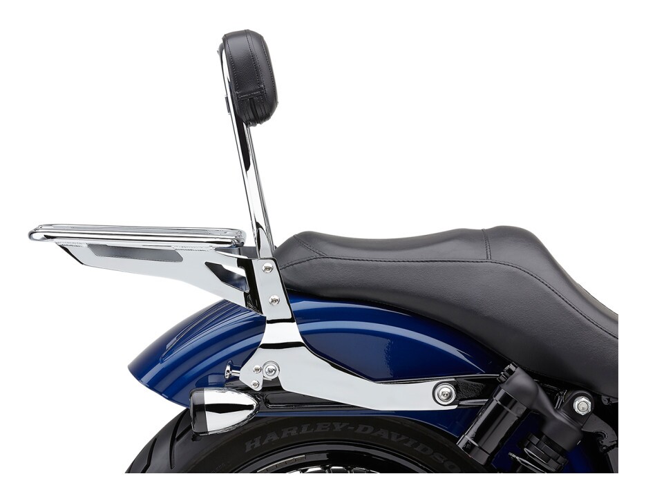 Cobra Round Detachable Backrest For Harley Dyna 2006-2017 13 1/2" Tall