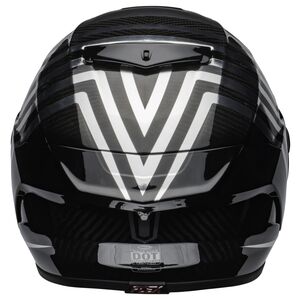 Bell 7098458 Race Star Flex Surge X Small Matte Gloss White Red Full Face Helmet