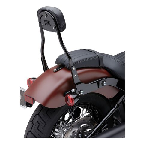 Cobra Round Detachable Backrest For Harley Softail FLHC 2018-2026