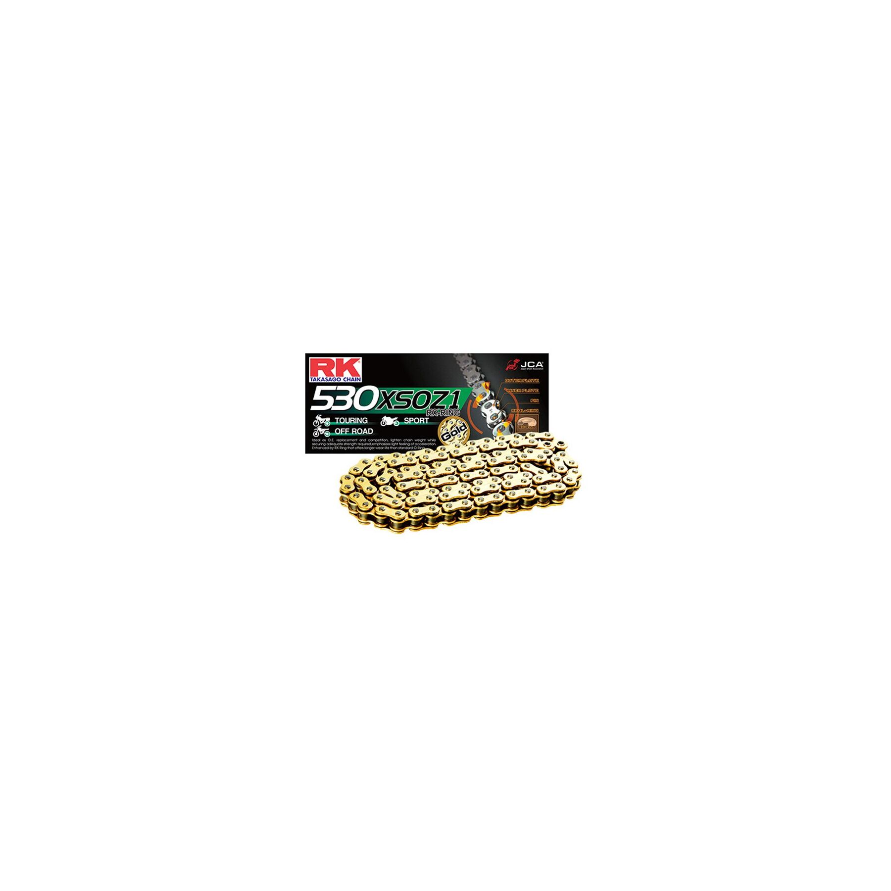 RK 530XSOZ1 Chain (120 Links)