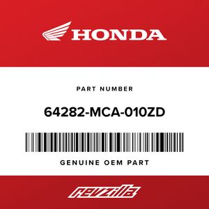 Honda 64282-MCA-010ZD COWL, R. SIDE *Y130P* (PEARL HOT ROD YELLOW