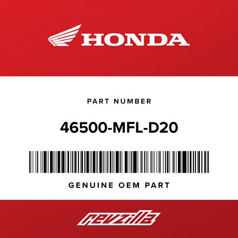 Honda 46500-Mfl-D20 Pedal, Rr. Brake