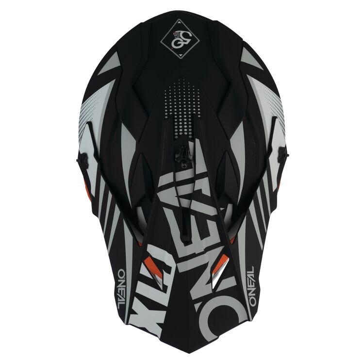 Black/White/Orange