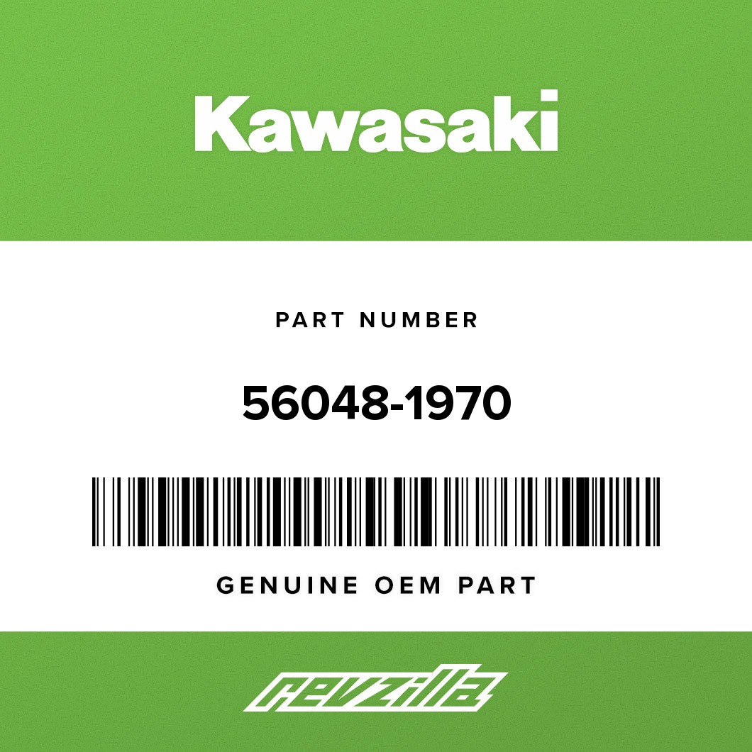 Kawasaki 56048-1970 PATTERN, SIDE COVER, LH - RevZilla