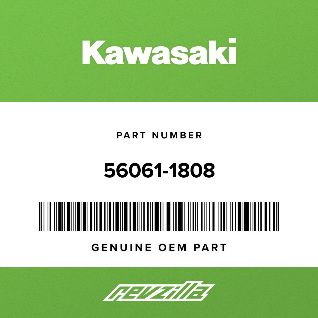 Kawasaki 56061-1808 PATTERN, SIDE COVER, LH - RevZilla