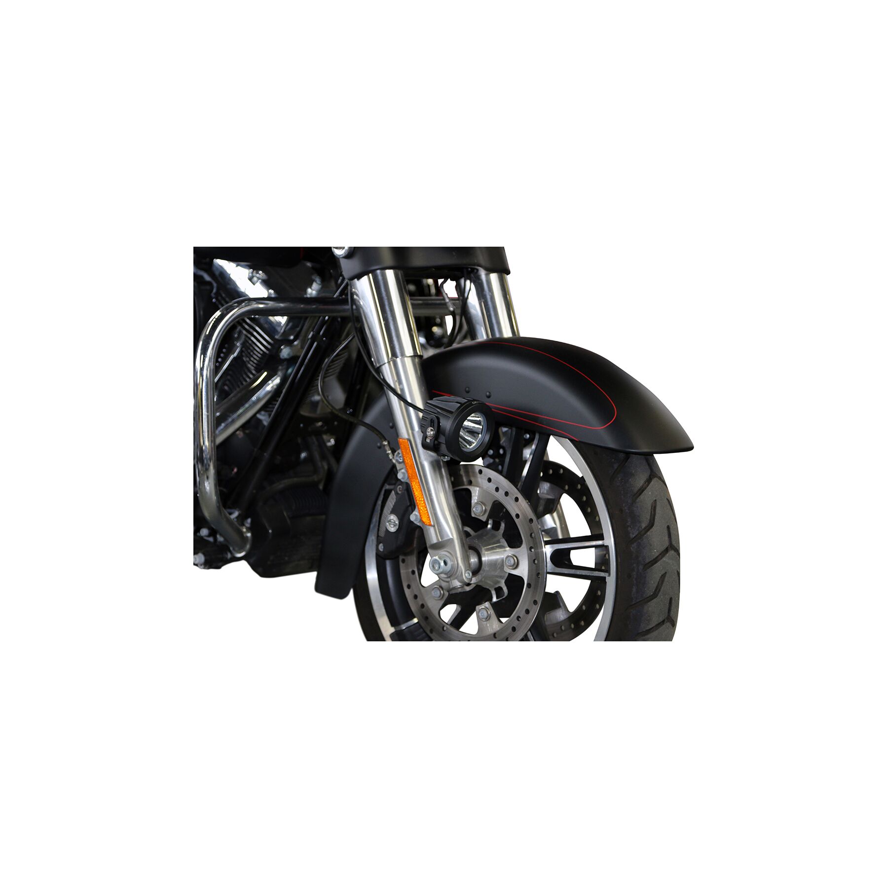 Denali Auxiliary Light Mount Harley Sportster / Softail / Touring 1998