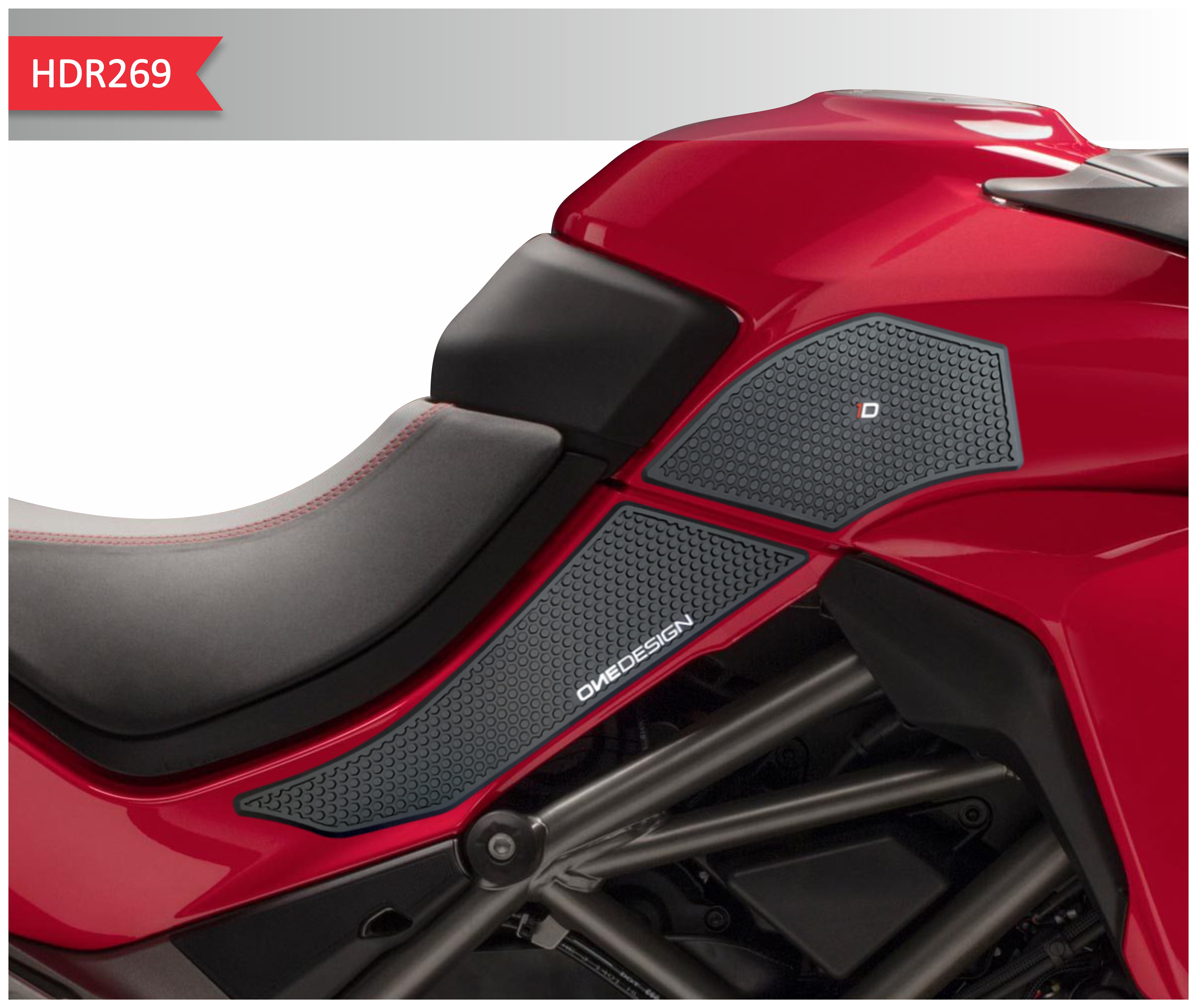 OneDesign HDR Tank Pads Ducati Multistrada 1200 / S 20152017 RevZilla