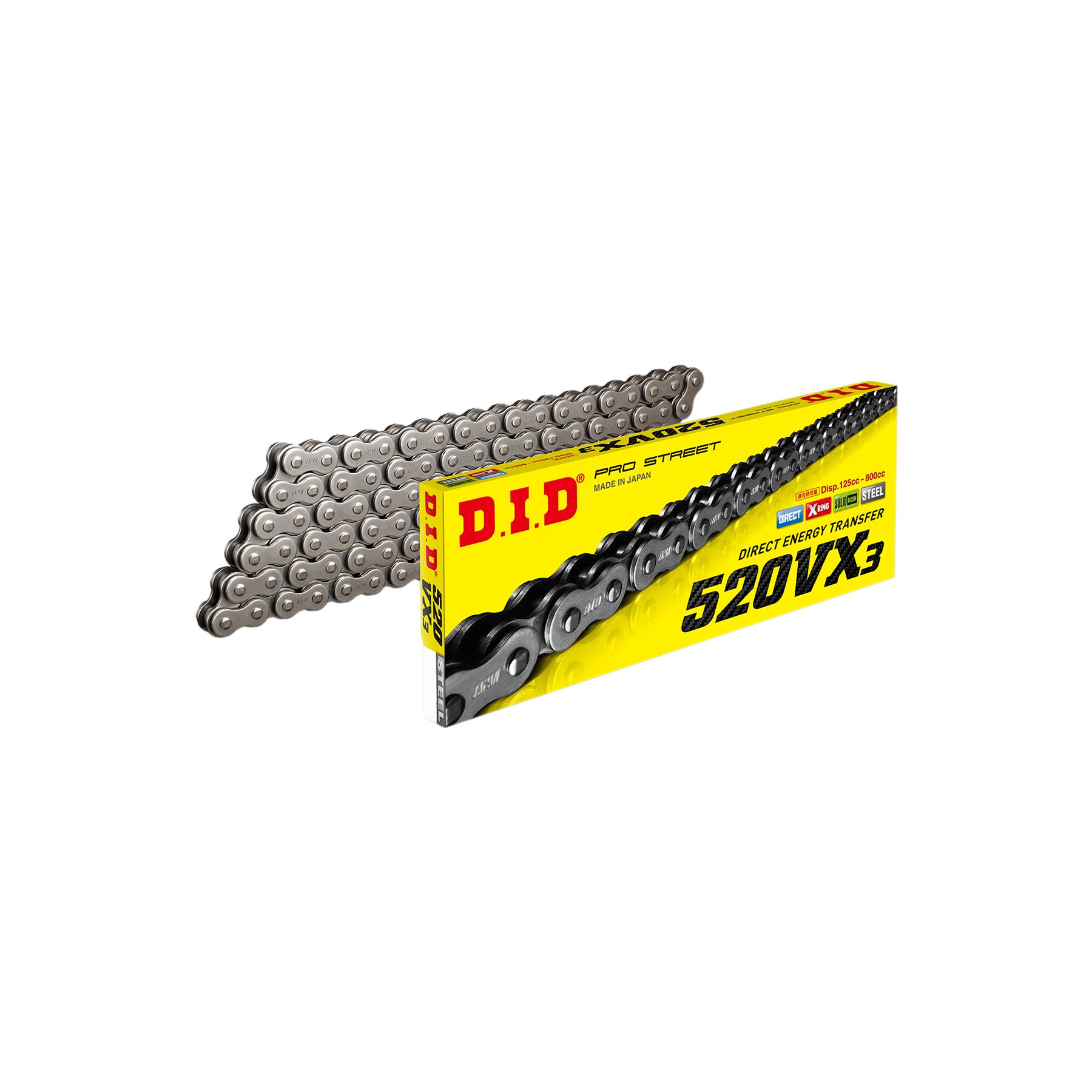 DID 520VX3 X-Ring Chain