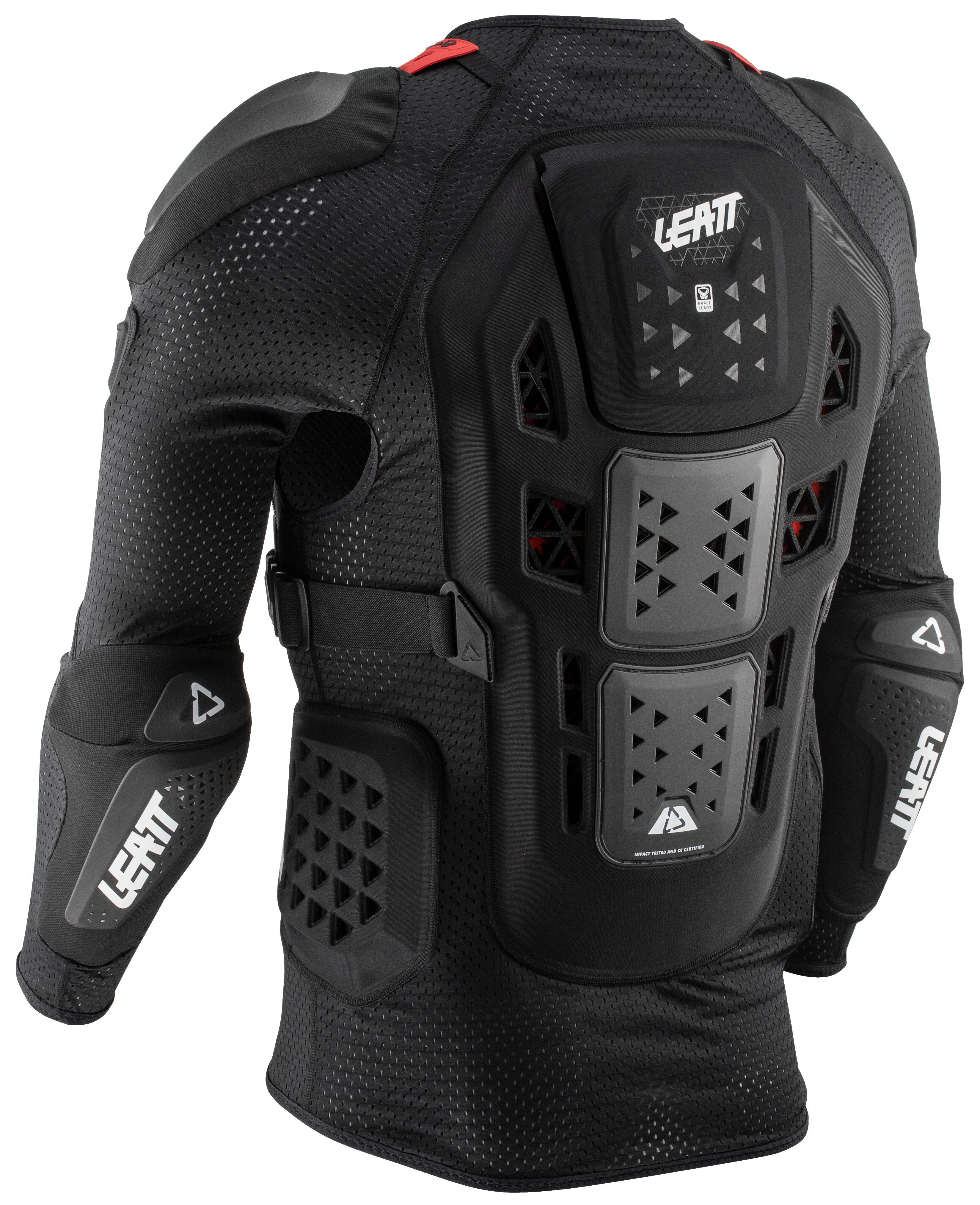 LEATT 3DF　プロテクター Leatt 3DF AirFit Hybrid Body Protector - RevZilla