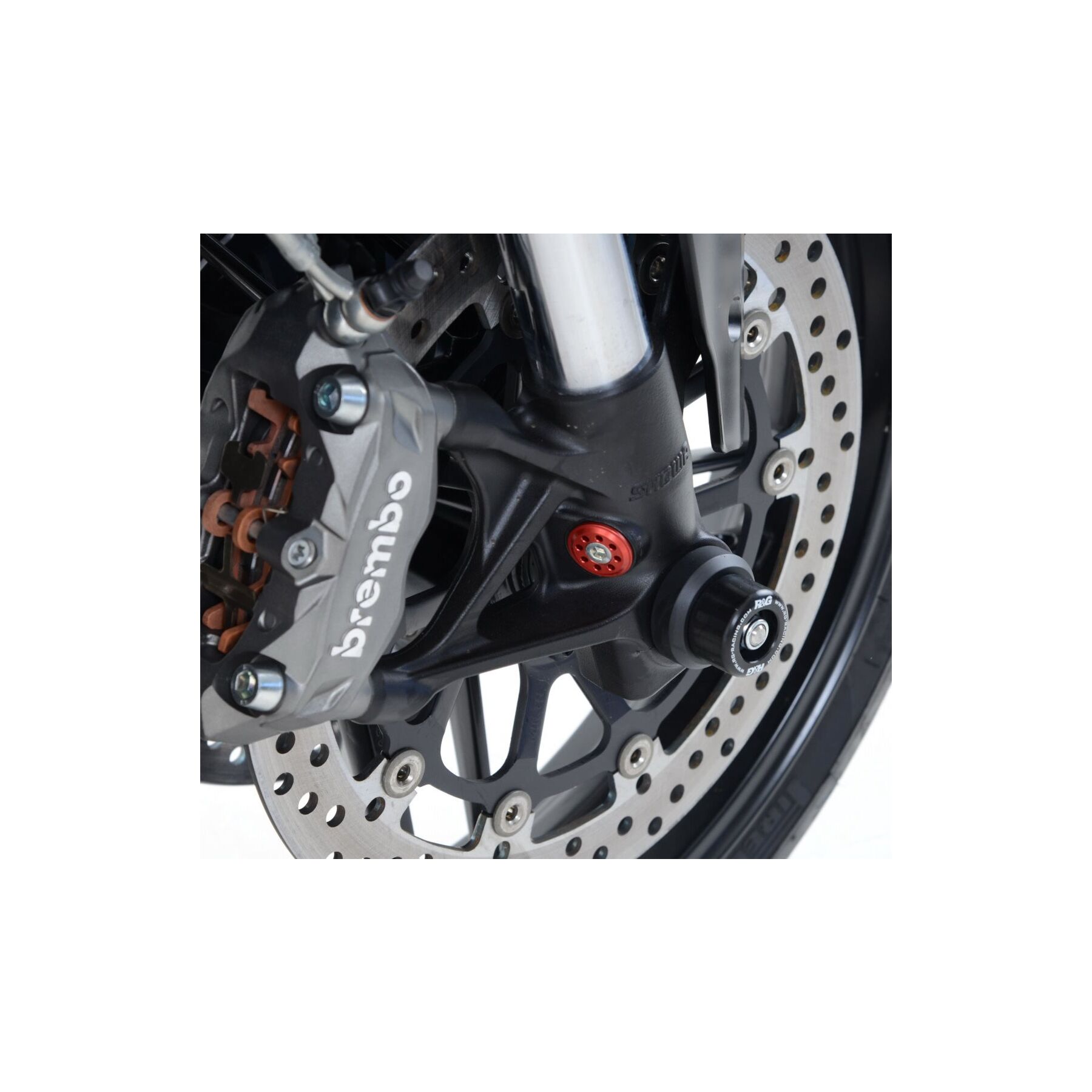 R&G Racing Front Axle Sliders Ducati 959 / 1299 Panigale 2015-2019