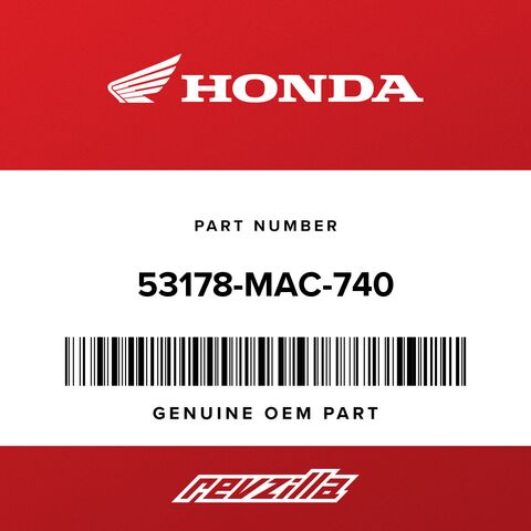 Honda 53178-Mac-740 Lever, L. Handlebar