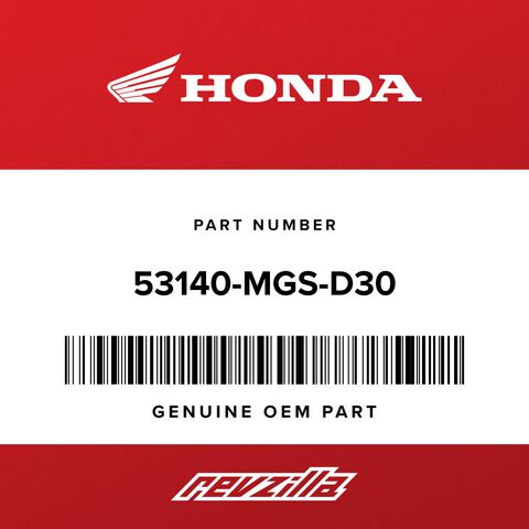 Honda 53140-Mgs-D30 Grip, Throttle