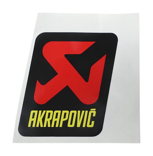Akrapovic Racing Muffler Sticker P-HST14AL