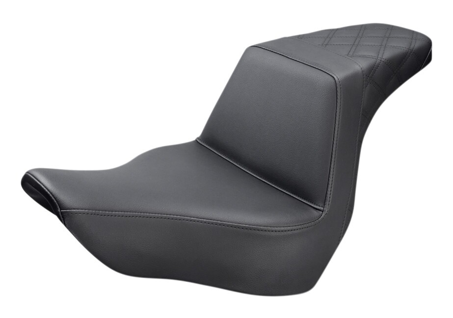 Saddlemen Step-Up LS Lattice Stitch Seat For Harley Softail FXLR/S / FLSB 2018-2025 Rear Lattice Stitch LS
