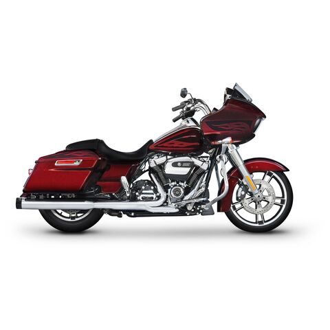 Rinehart 4" DBX 40 Slip-On Mufflers For Harley Touring 2017-2025