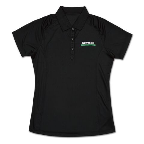 Kawasaki Three Green Lines Women's Polo Shirt