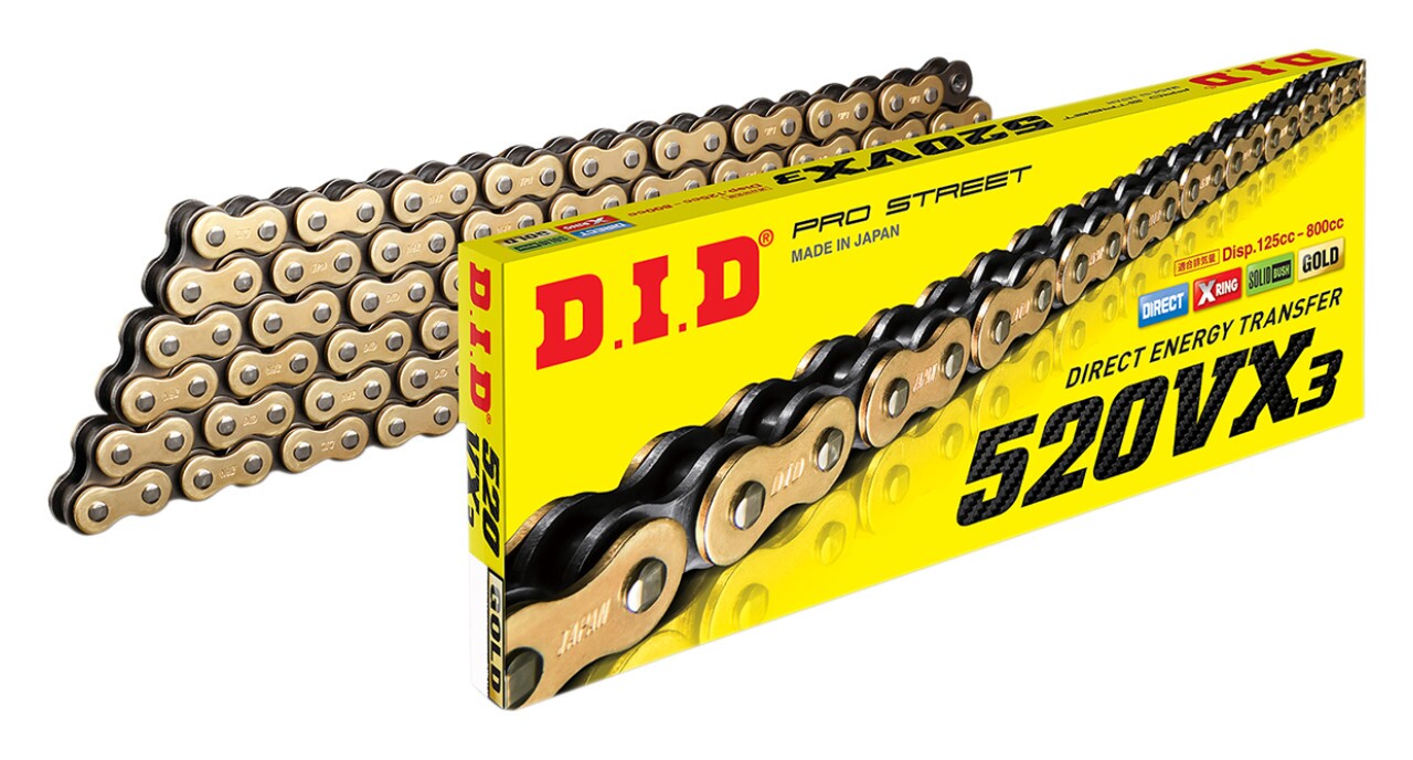 DID 520VX3 X-Ring Chain N/A