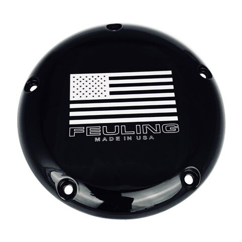 Feuling American Flag Derby Cover For Harley Big Twin 1999-2018