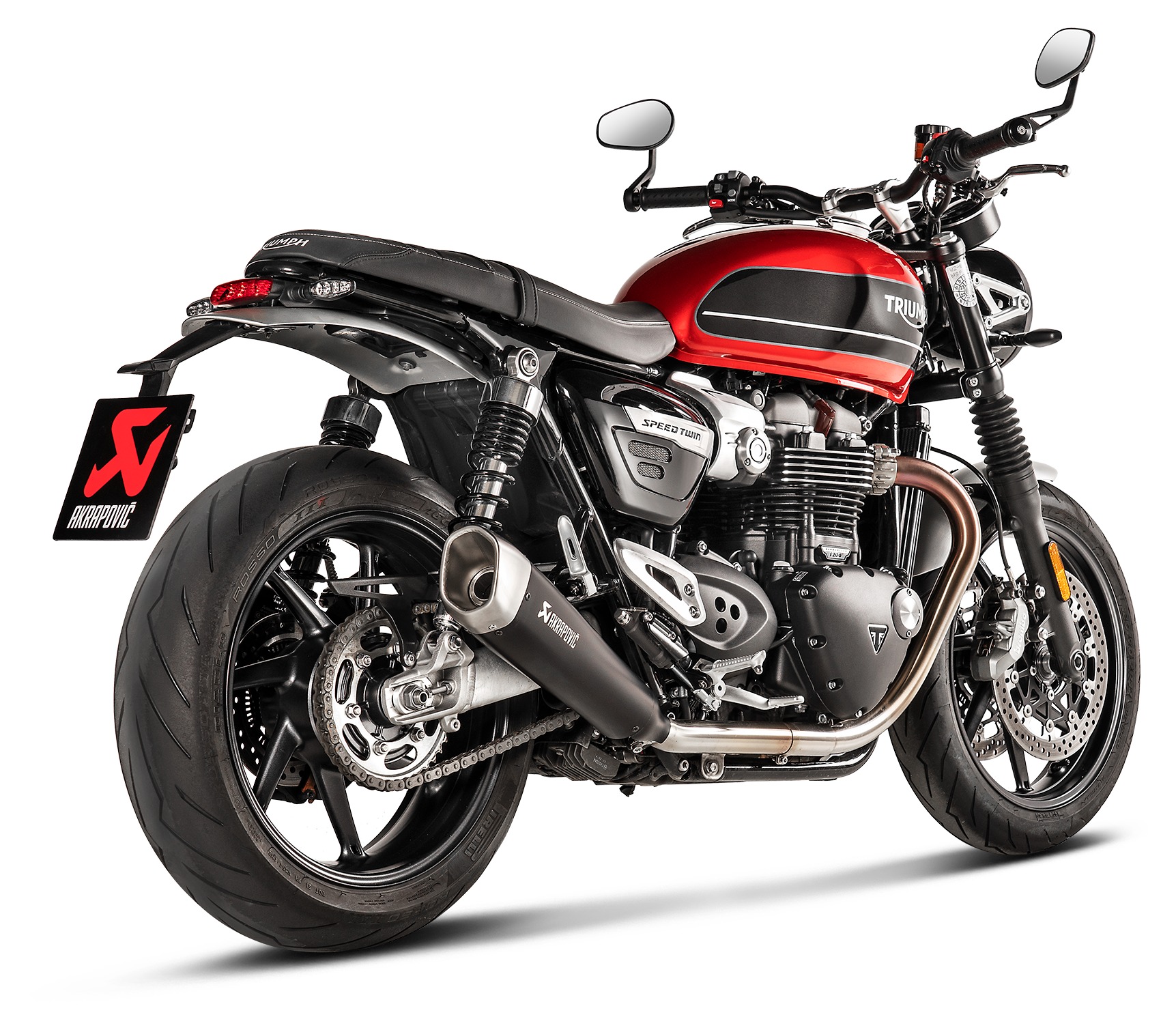 Akrapovic Slip-On Exhaust Triumph Speed Twin / Thruxton 1200 / R