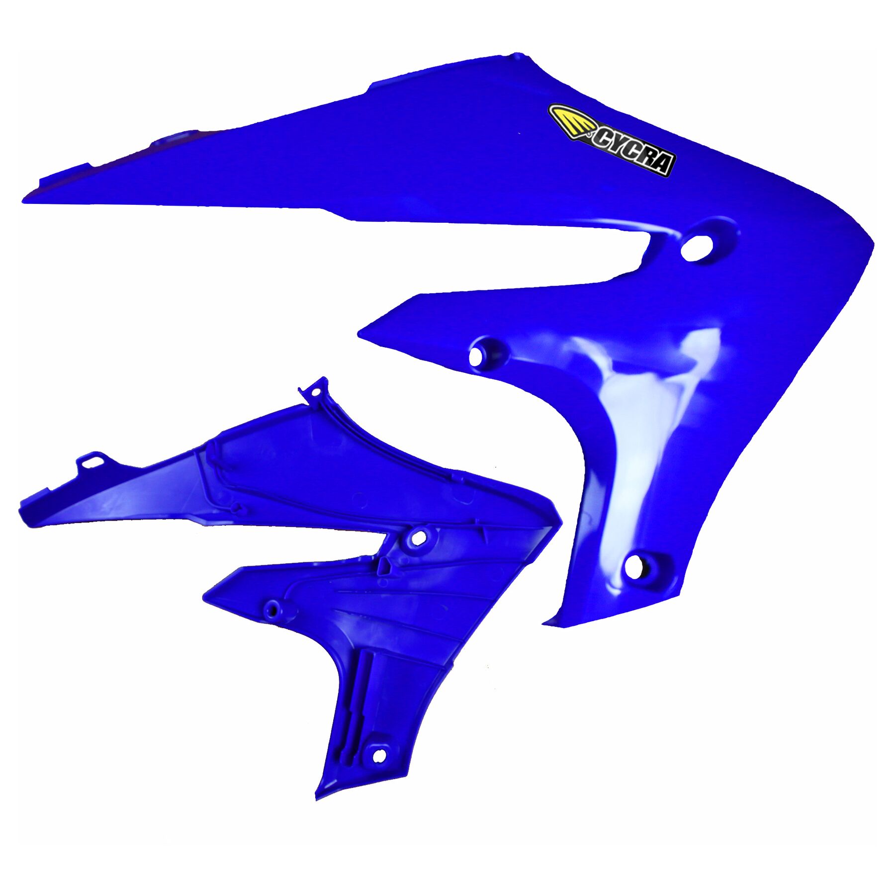 Cycra Powerflow Radiator Shrouds Yamaha YZ250F / YZ450F 2018-2024