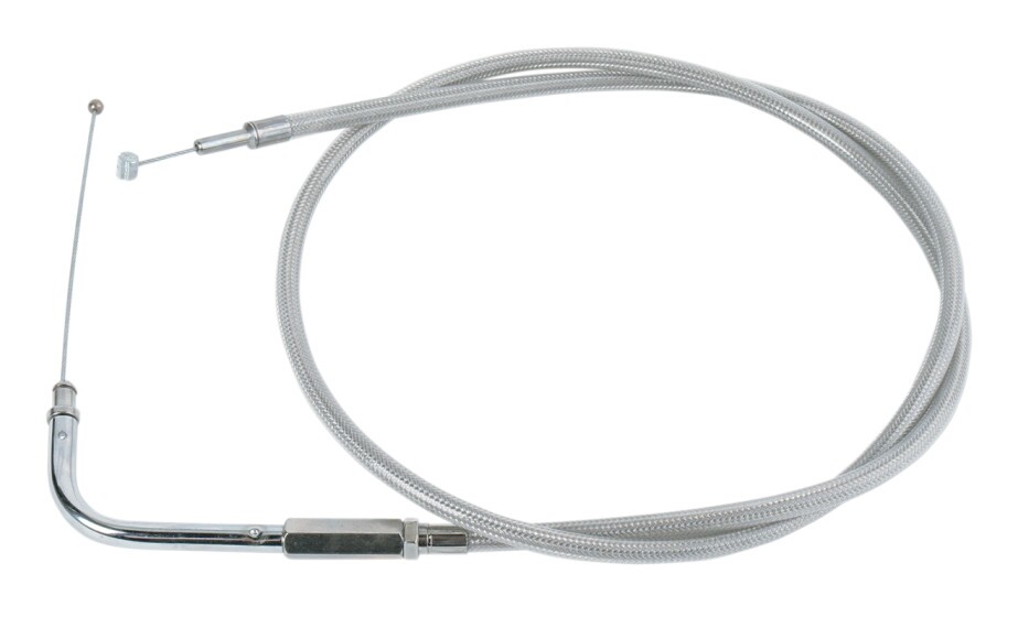 Drag Specialties Stock Length Throttle Cable For Harley Touring 2002-2007 39-1/2"