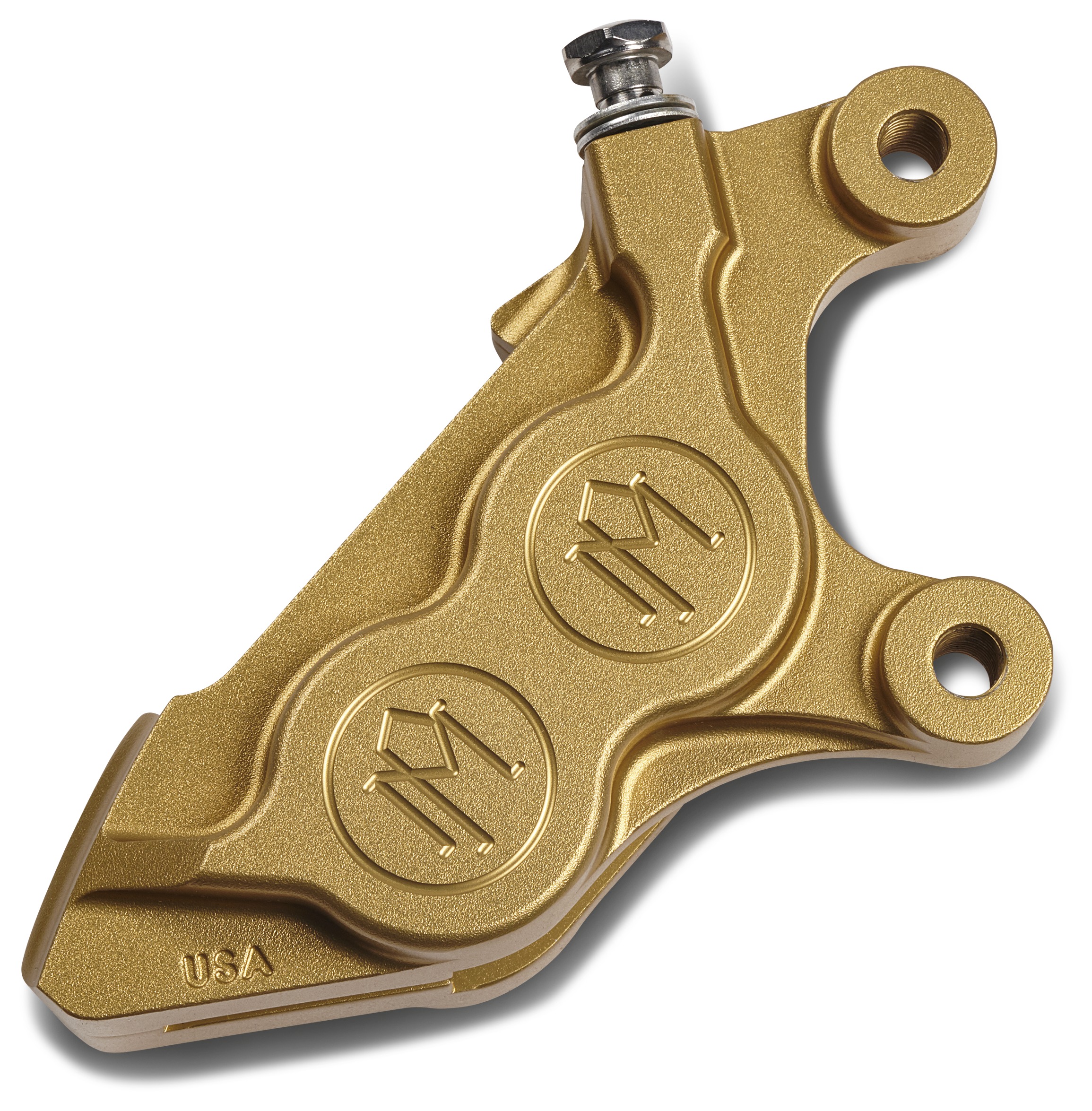 Performance Machine 4 Piston Front Caliper for Harley 2008-2025 Right Side