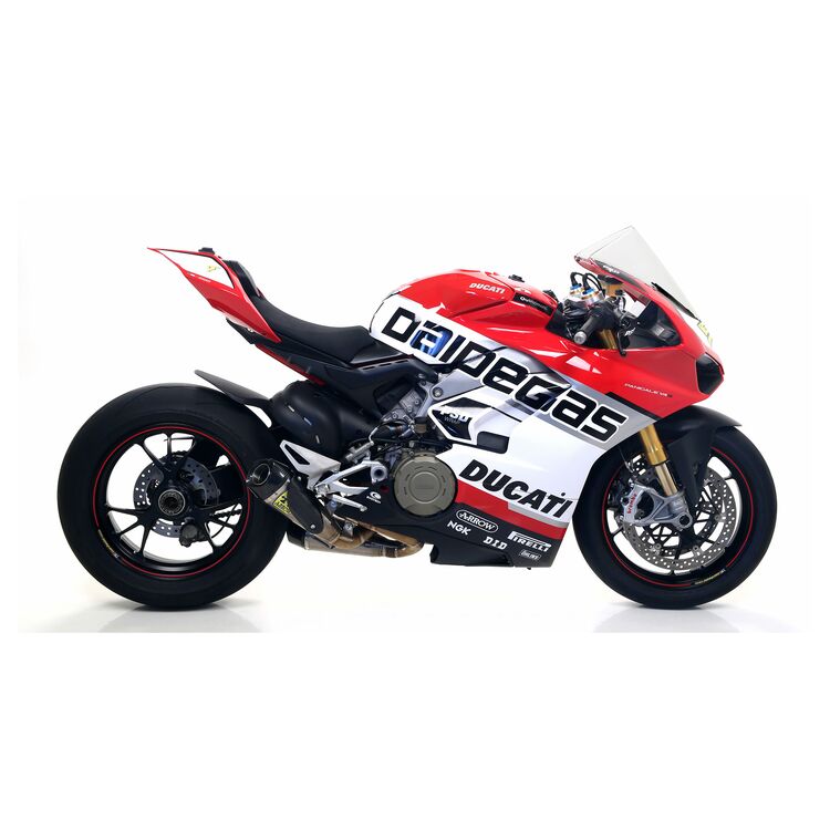 Arrow Works Slip On Exhaust Ducati Panigale V4 S 2018 2019 10 204 90 Off Revzilla Termignoni high full system 3. arrow works slip on exhaust ducati panigale v4 s 2018 2019