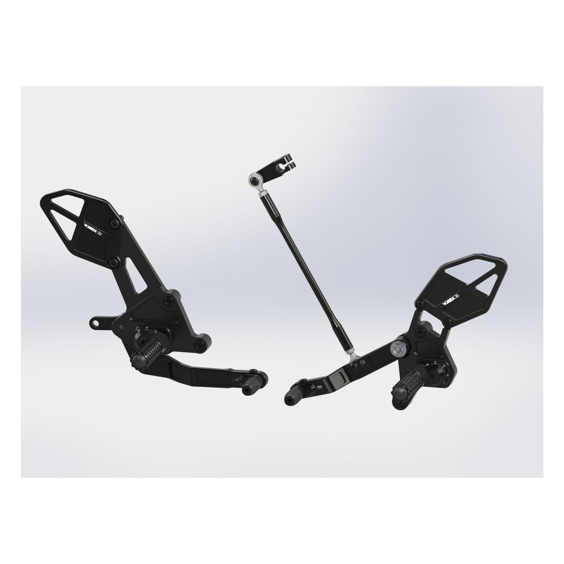 Vortex V3 2.0 Rearset Yamaha FZ-07 / MT-07