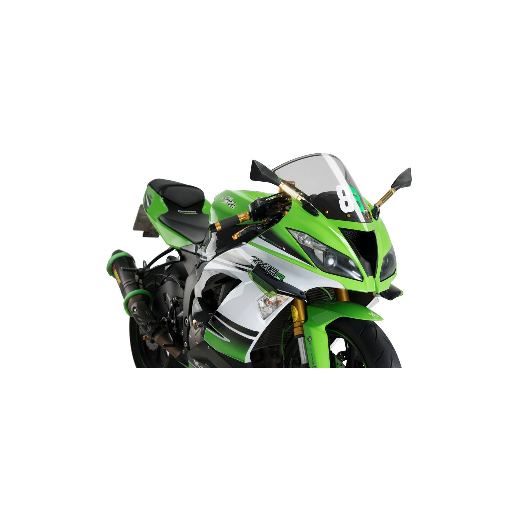 Puig Downforce Spoilers Kawasaki Ninja ZX636 2013-2017
