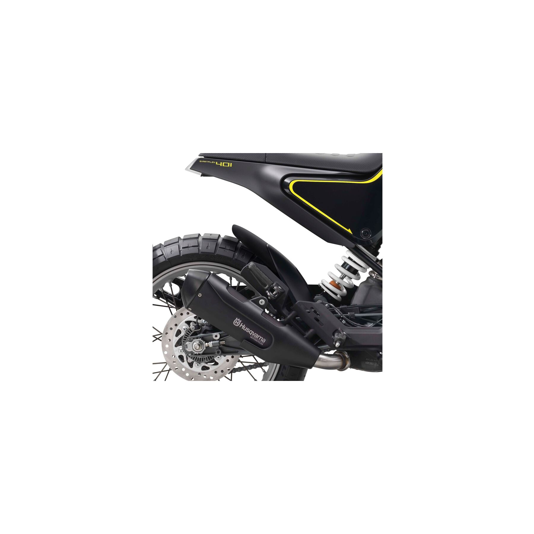 Puig Rear Fender Extender Husqvarna Svartpilen 401 / Vitpilen 401