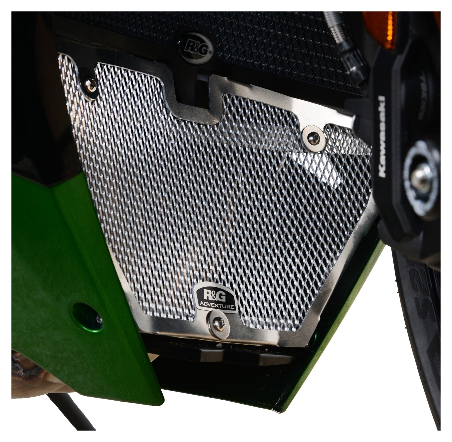 R&G Racing Exhaust Header Grill Kawasaki H2 SX / SE / SE+ - RevZilla