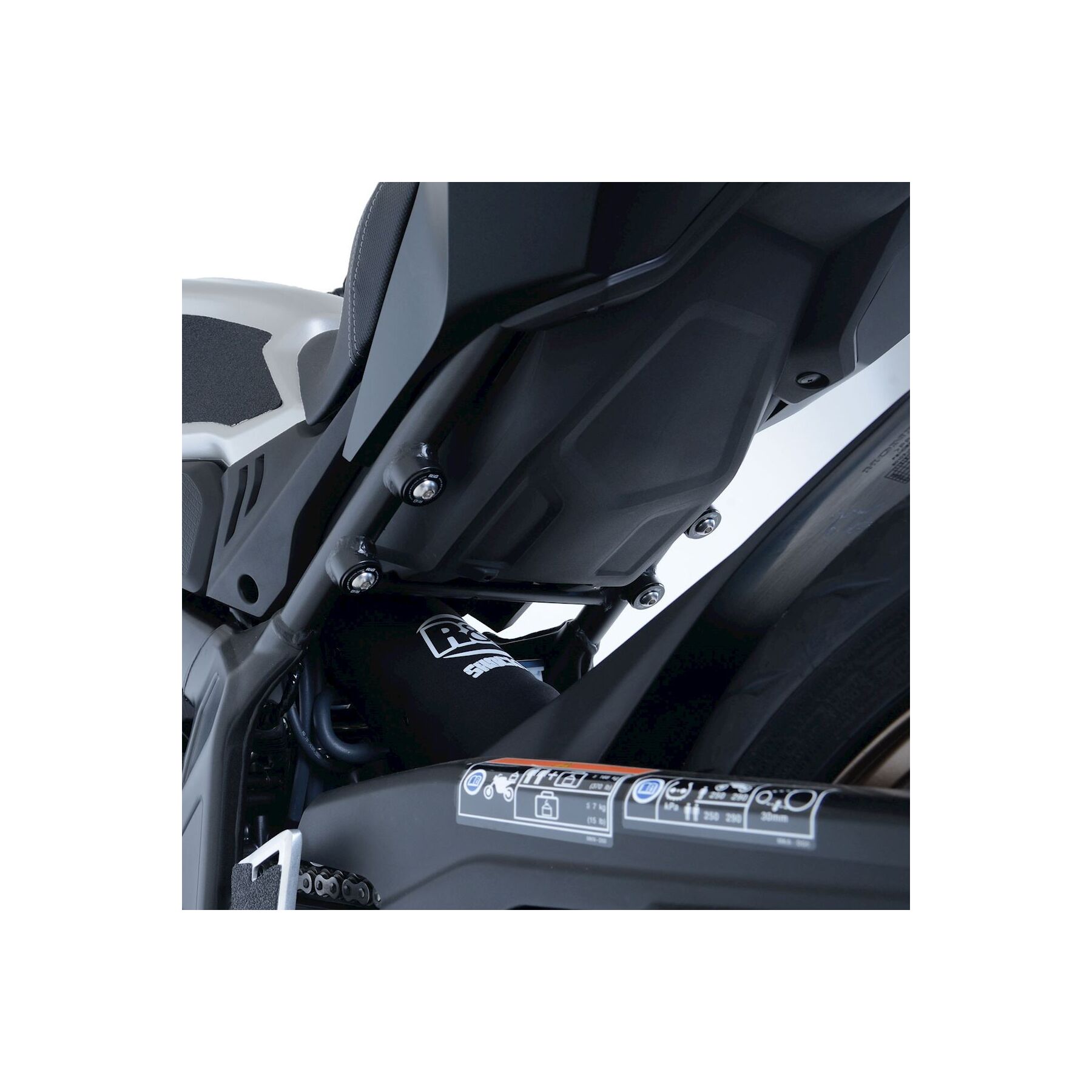 R&G Racing Footpeg Blanking Plate Ducati Multistrada V4 / Honda CB300R